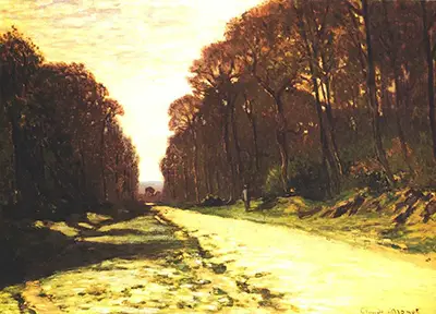 Road in a Forest Claude Monet